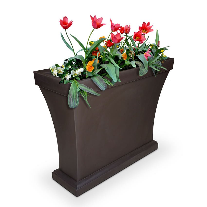 MayneMayne Bordeaux Trough Planter 8890 8890-B- BetterPatio.com