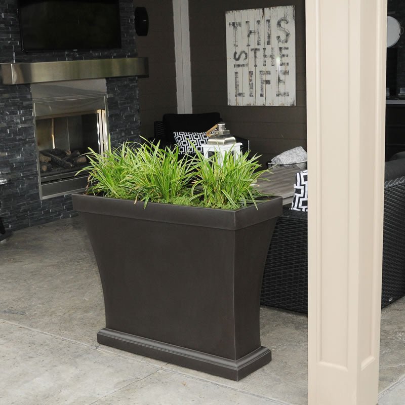 MayneMayne Bordeaux Trough Planter 8890 8890-B- BetterPatio.com