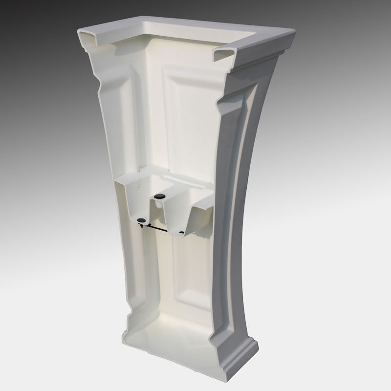 MayneMayne Cambridge 28" Tall Planter 4834 4834-B- BetterPatio.com