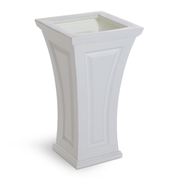 MayneMayne Cambridge 28" Tall Planter 4834 4834-W- BetterPatio.com