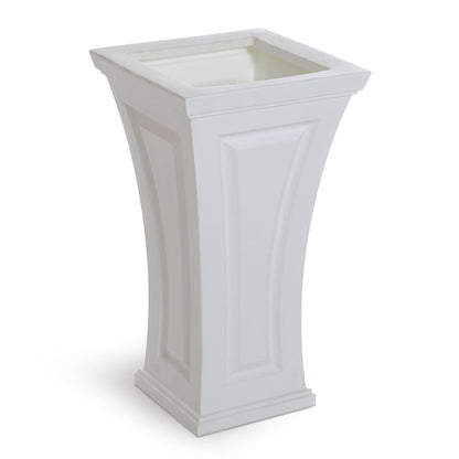 MayneMayne Cambridge 28" Tall Planter 4834 4834-W- BetterPatio.com
