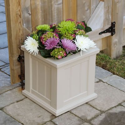 MayneMayne Cape Cod 14x14 Patio Planter 4836 4836-W- BetterPatio.com