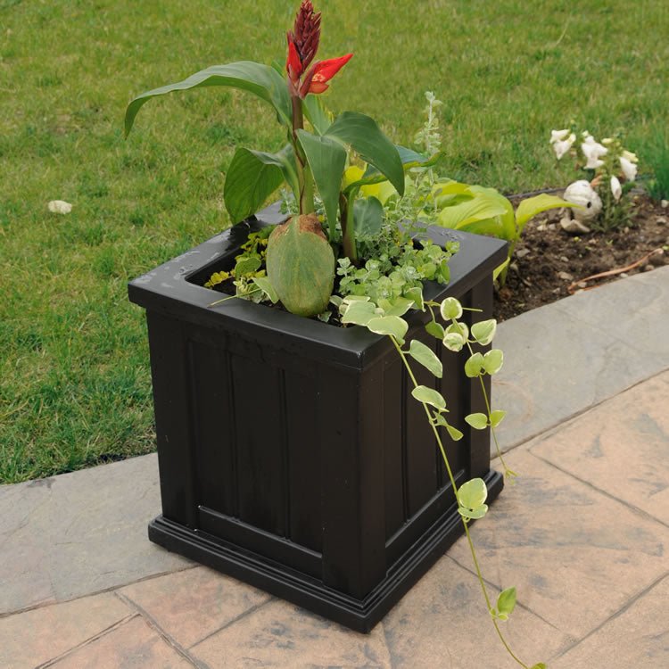 MayneMayne Cape Cod 14x14 Patio Planter 4836 4836-W- BetterPatio.com