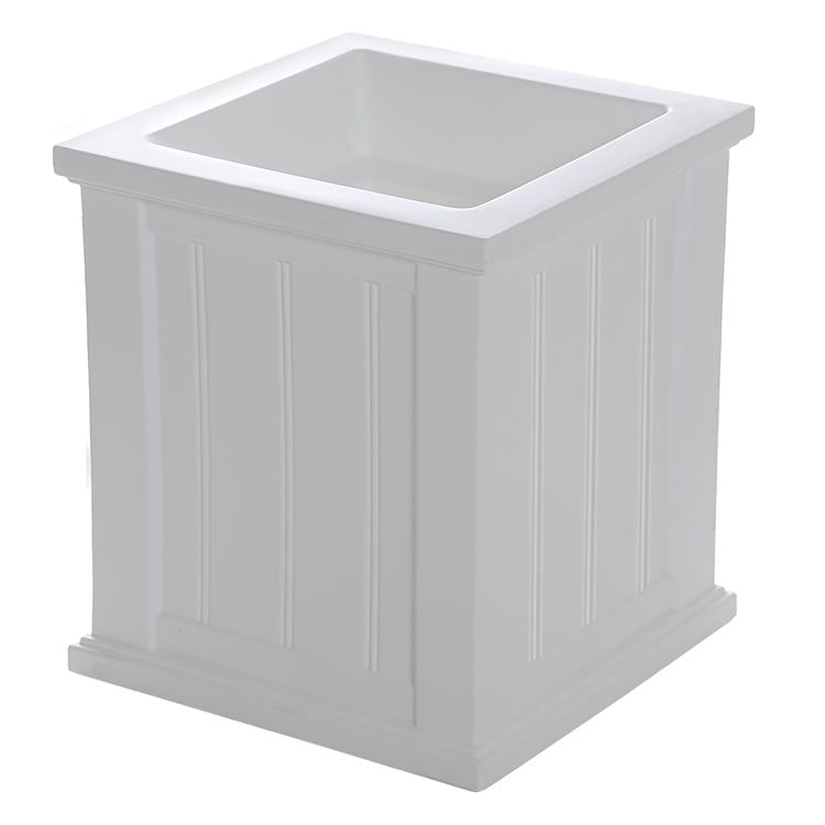 MayneMayne Cape Cod 16x16 Patio Planter 4837 4837-W- BetterPatio.com