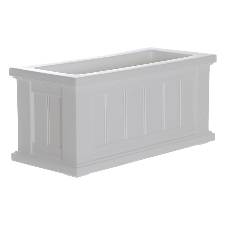 MayneMayne Cape Cod 24x11 Patio Planter 4839 4839-W- BetterPatio.com