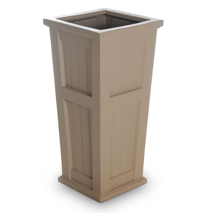 MayneMayne Cape Cod 32" Tall Patio Planter 4843 4843-B- BetterPatio.com