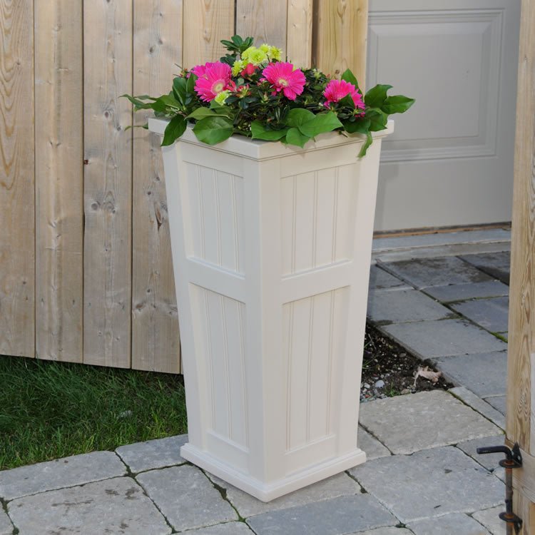 MayneMayne Cape Cod 32" Tall Patio Planter 4843 4843-B- BetterPatio.com