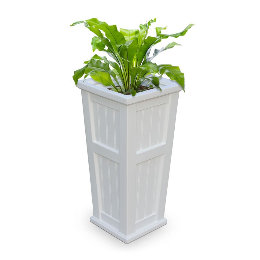 MayneMayne Cape Cod 32" Tall Patio Planter 4843 4843-B- BetterPatio.com