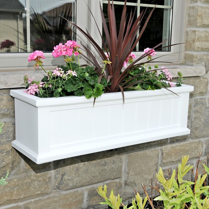 MayneMayne Cape Cod Window Box 3ft 4840 4840-W- BetterPatio.com