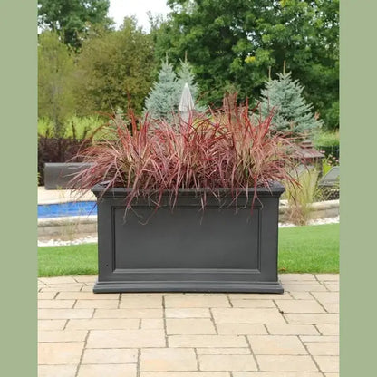MayneMayne Fairfield 20x36 Rectangle Planter 5826 5826-B- BetterPatio.com