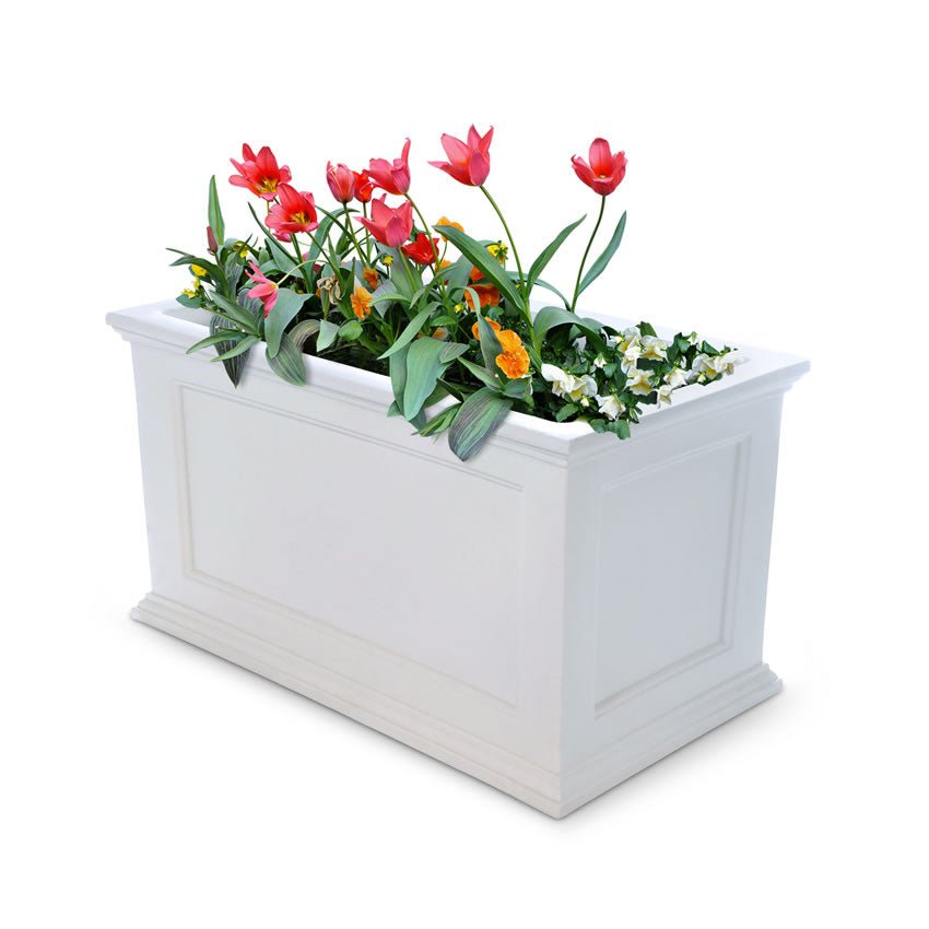 MayneMayne Fairfield 20x36 Rectangle Planter 5826 5826-B- BetterPatio.com
