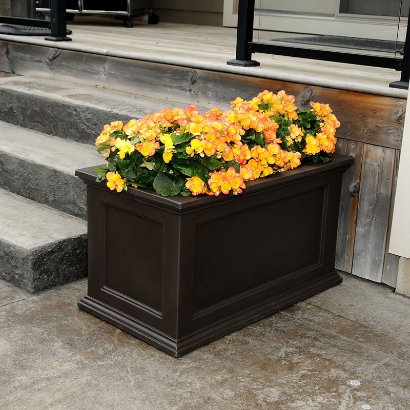 MayneMayne Fairfield 20x36 Rectangle Planter 5826 5826-B- BetterPatio.com