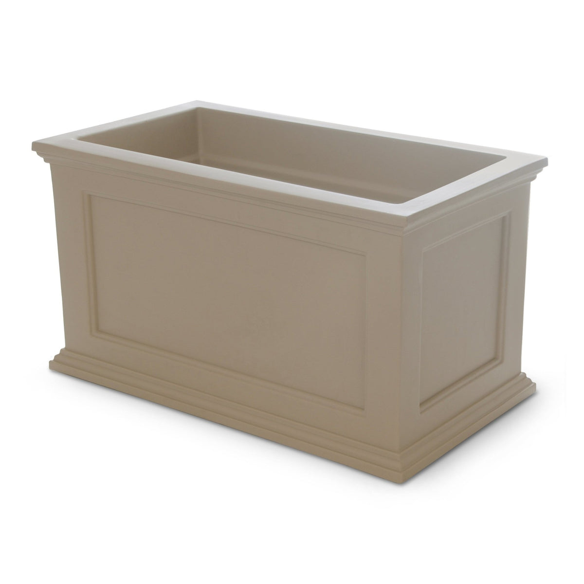 MayneMayne Fairfield 20x36 Rectangle Planter 5826 5826-W- BetterPatio.com