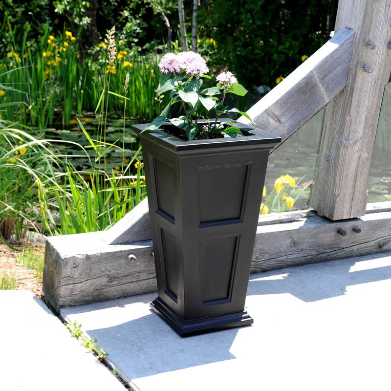 MayneMayne Fairfield 28" Tall Planter 5829 5829-GRG- BetterPatio.com