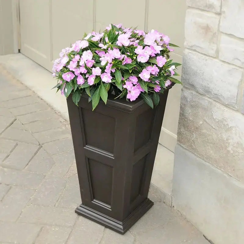 MayneMayne Fairfield 28" Tall Planter 5829 5829-GRG- BetterPatio.com