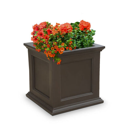 MayneMayne Fairfield 28in Square Planter 8800 8800-B- BetterPatio.com