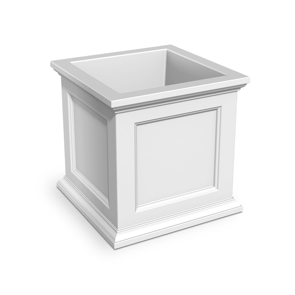 MayneMayne Fairfield 28in Square Planter 8800 8800-W- BetterPatio.com