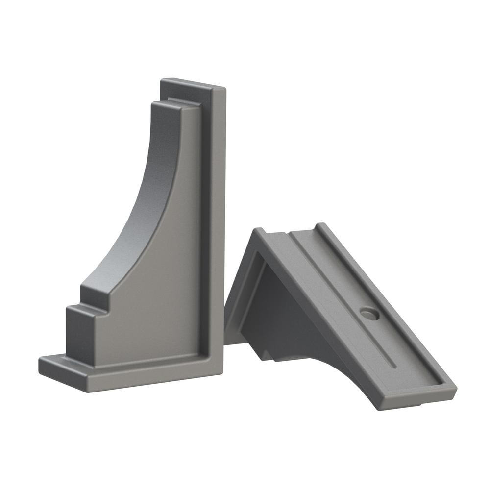 MayneMayne Fairfield 2PK Decorative Brackets 5856 5856-GRG- BetterPatio.com