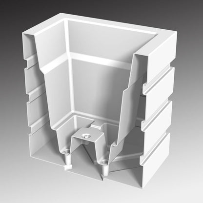 MayneMayne Freeport 18x18 Square Planter 5860 5860-W- BetterPatio.com