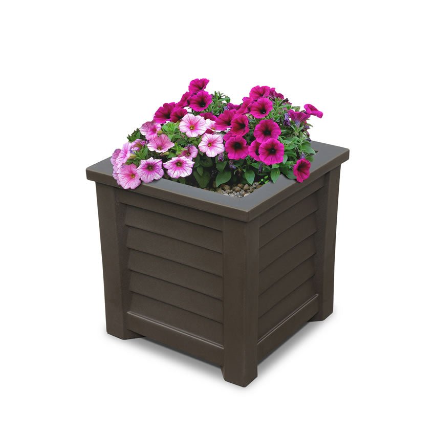 MayneMayne Lakeland 16x16 Square Planter 5866 5866-B- BetterPatio.com