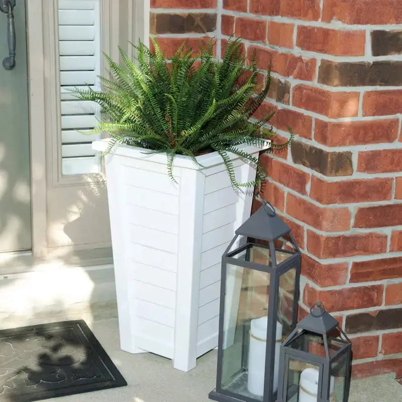 MayneMayne Lakeland 28" Tall Planter 5868 5868-B- BetterPatio.com