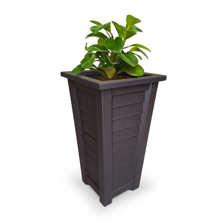 MayneMayne Lakeland 28&quot; Tall Planter 5868 5868-B- BetterPatio.com