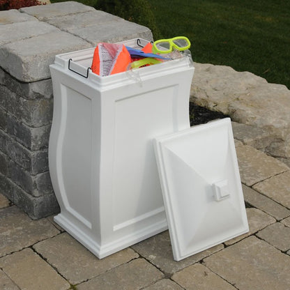 MayneMayne Mansfield Storage Bin 5861 5861-W- BetterPatio.com