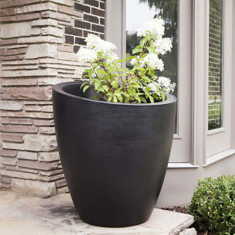 MayneMayne Modesto 30 inch Round Planter 8884 8884-ES- BetterPatio.com