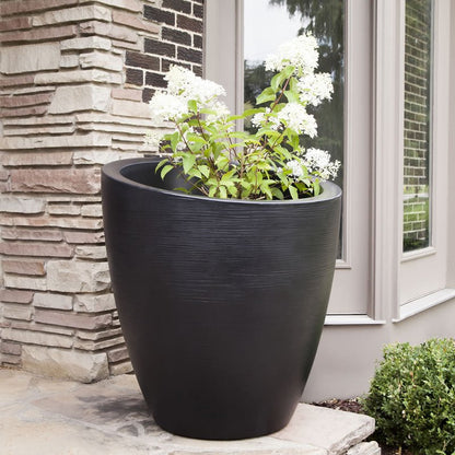 MayneMayne Modesto 30 inch Round Planter 8884 8884-ES- BetterPatio.com