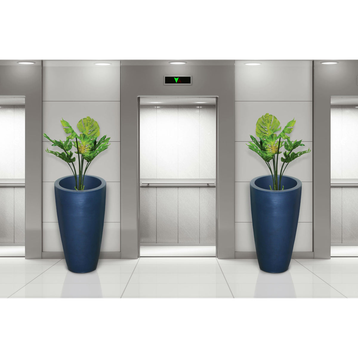 MayneMayne Modesto 42 Inch Tall Planter 8881 8881-NB- BetterPatio.com