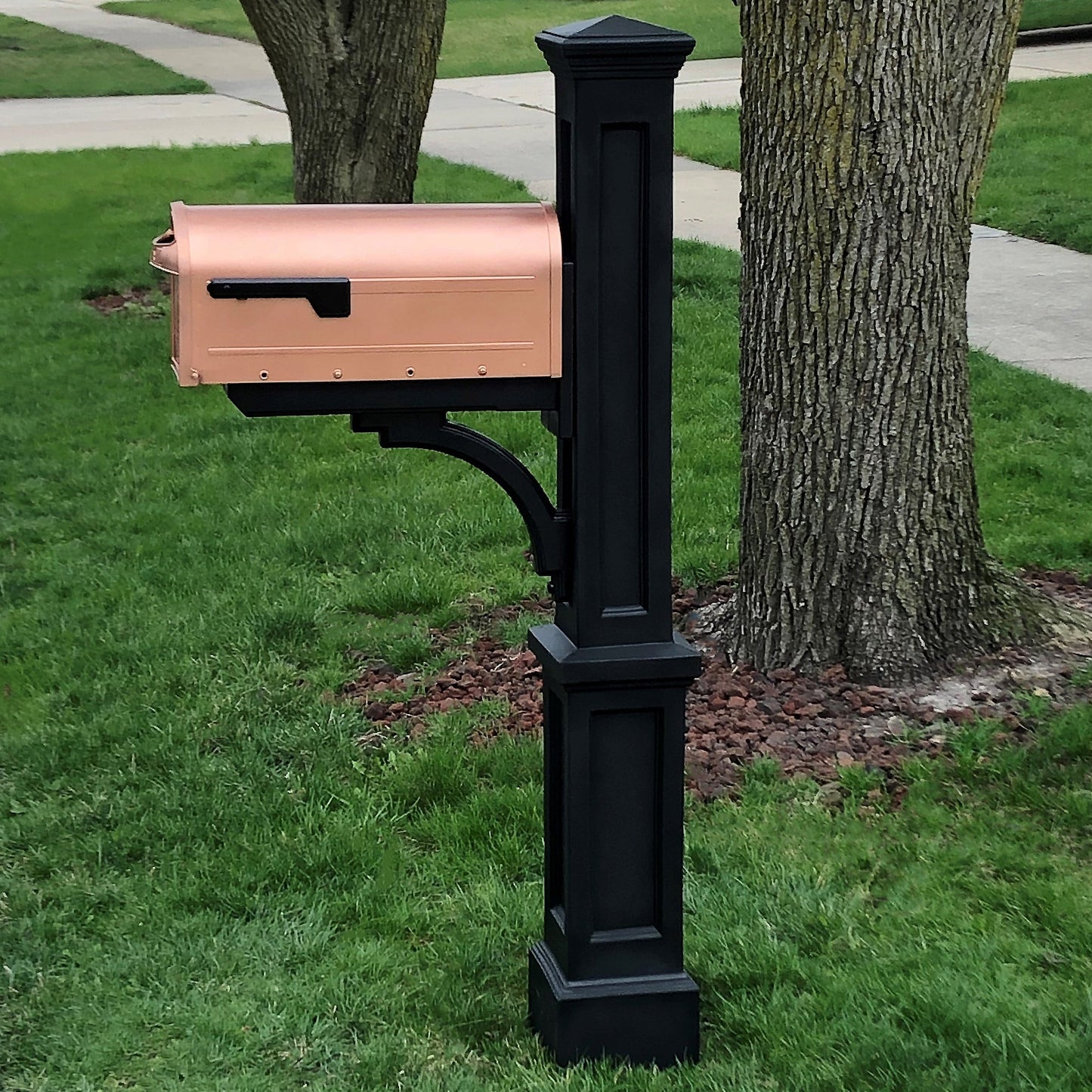 MayneMayne Newport Plus Mail Post 5813 5813-B- BetterPatio.com