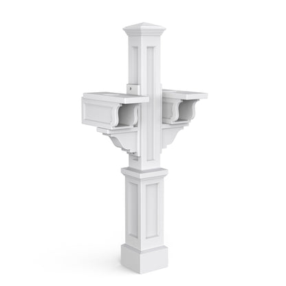 MayneMayne Rockport Double Mail Post 5811 5811-W- BetterPatio.com