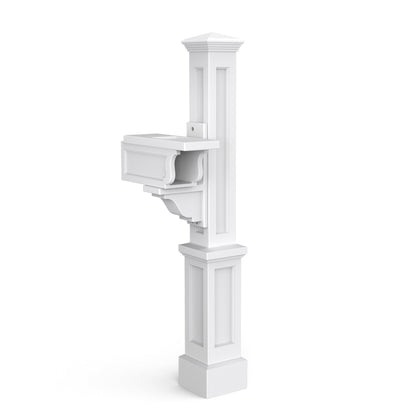 MayneMayne Rockport Single Mail Post 5809 5809-W- BetterPatio.com