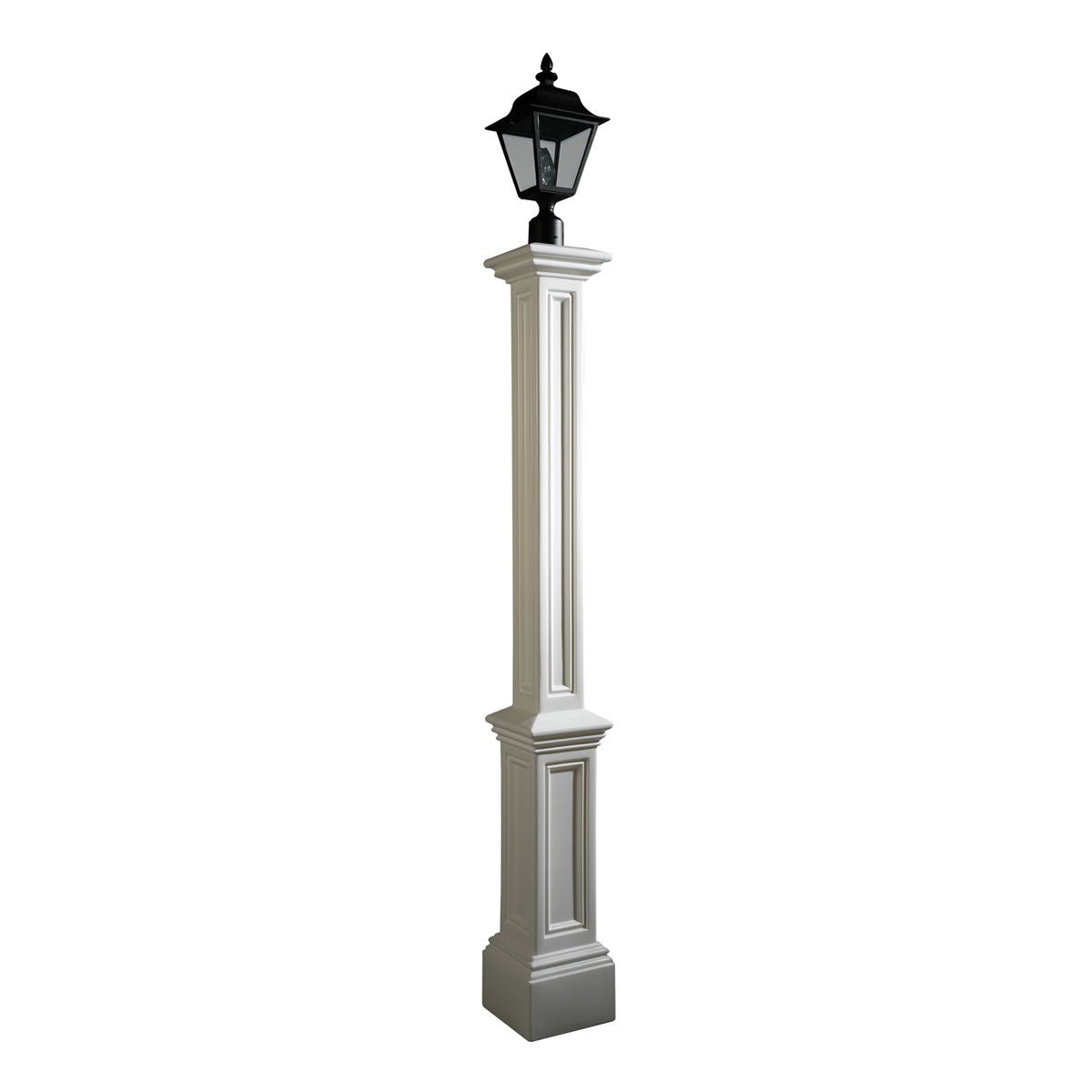 MayneMayne Signature Lamp NO Mount Post 5837 5837-W- BetterPatio.com