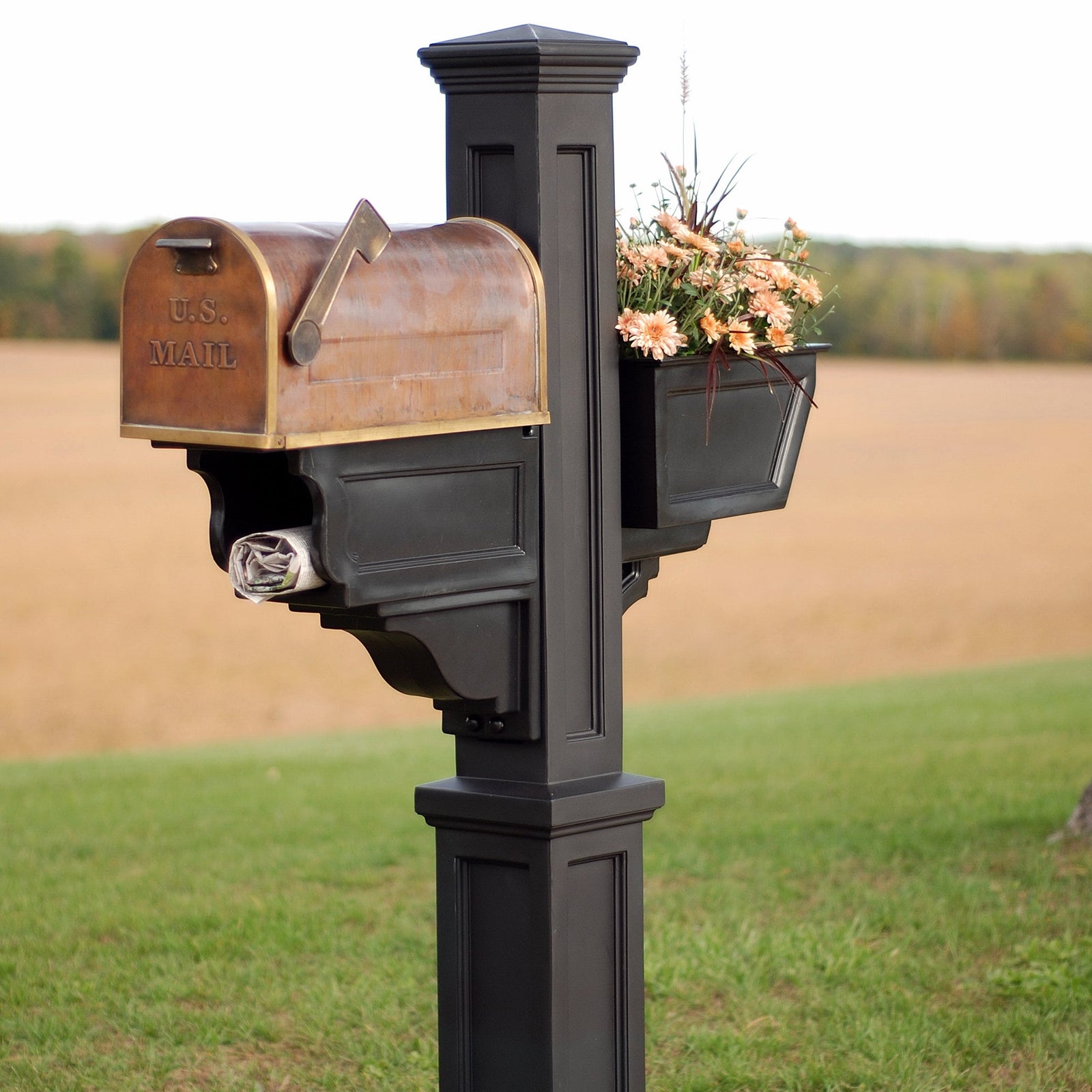 MayneMayne Signature Plus Mail Post 5808 5808-B- BetterPatio.com