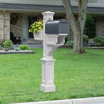 MayneMayne Signature Plus Mail Post 5808 5808-W- BetterPatio.com
