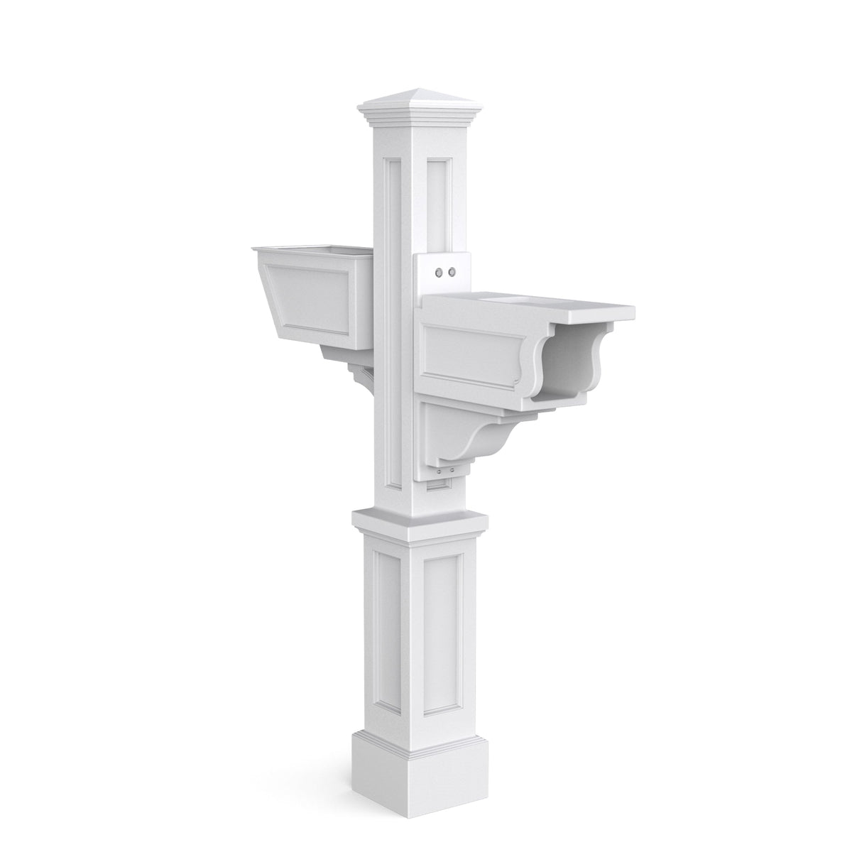 MayneMayne Signature Plus Mail Post 5808 5808-W- BetterPatio.com