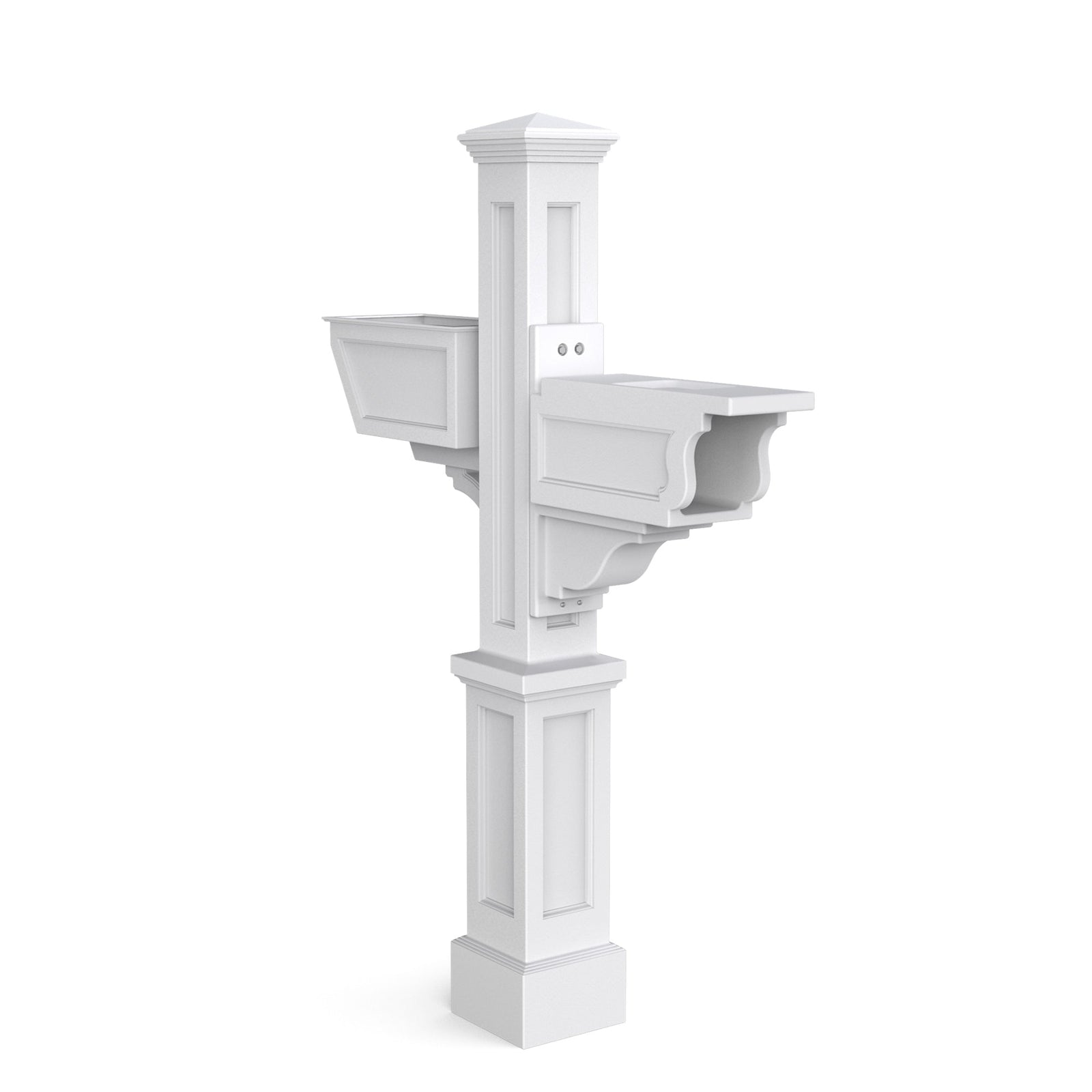MayneMayne Signature Plus Mail Post 5808 5808-W- BetterPatio.com