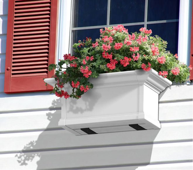 MayneMayne Yorkshire Window Box 2FT White 4822-W 4822-W- BetterPatio.com