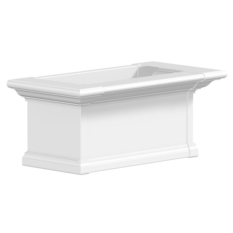 MayneMayne Yorkshire Window Box 2FT White 4822-W 4822-W- BetterPatio.com