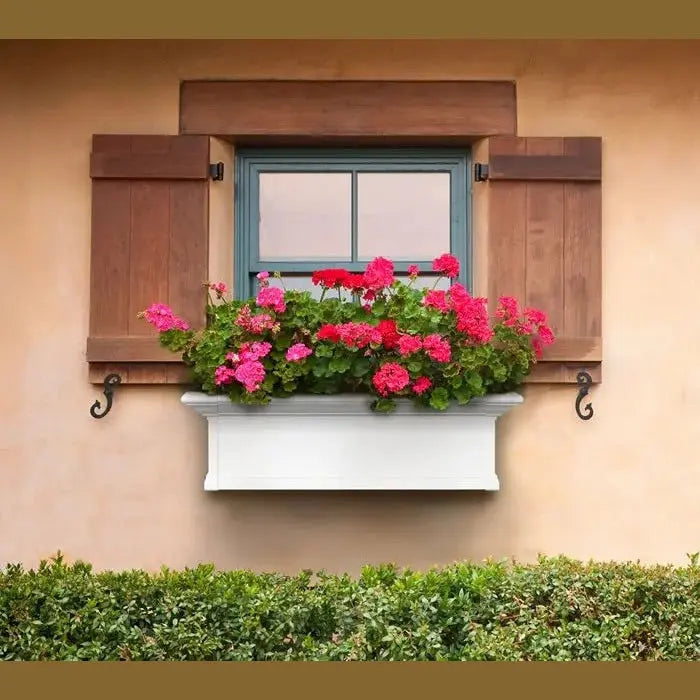MayneMayne Yorkshire Window Box 3FT White 4823-W 4823-W- BetterPatio.com