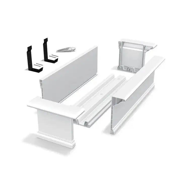 MayneMayne Yorkshire Window Box 4FT White 4824-W 4824-W- BetterPatio.com