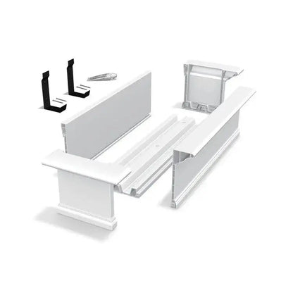 MayneMayne Yorkshire Window Box 4FT White 4824-W 4824-W- BetterPatio.com