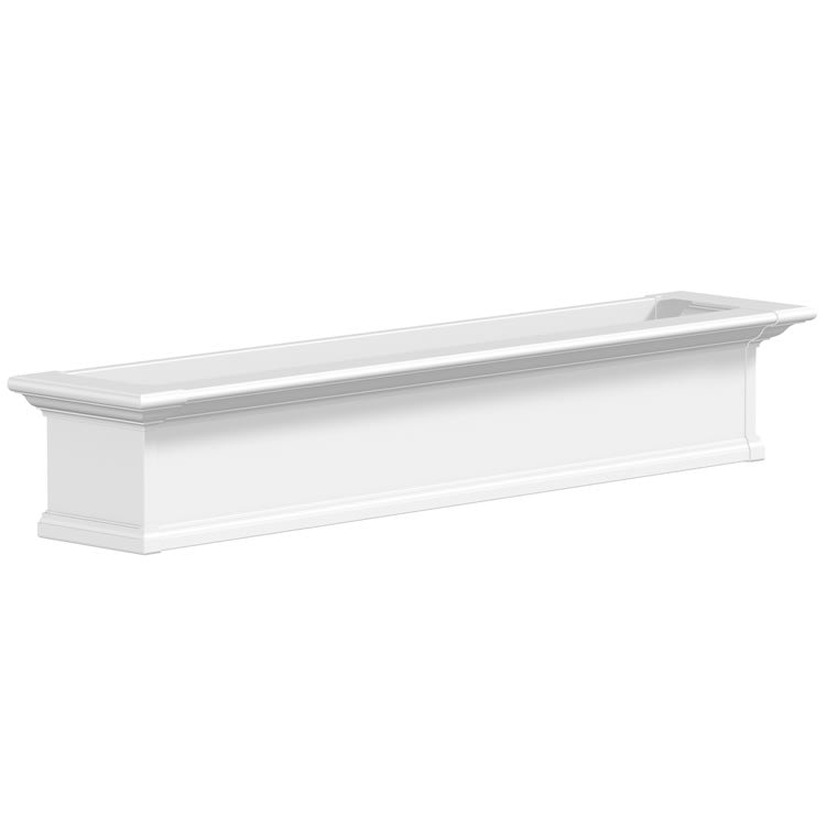 MayneMayne Yorkshire Window Box 5FT White 4825-W 4825-W- BetterPatio.com