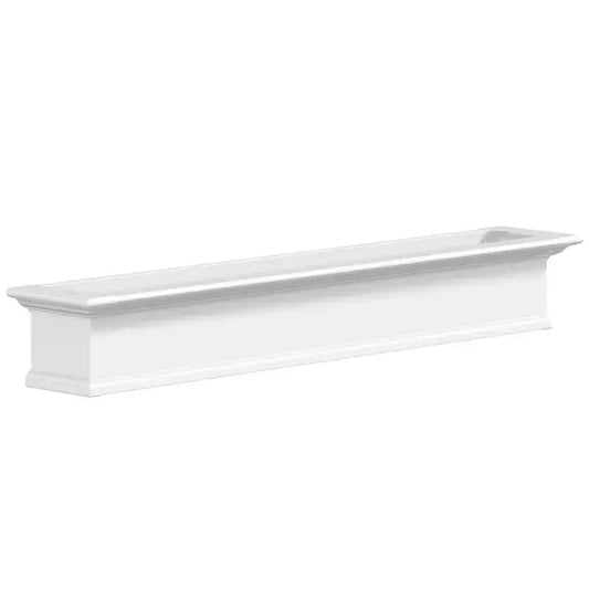 MayneMayne Yorkshire Window Box 6FT White 4826-W 4826-W- BetterPatio.com