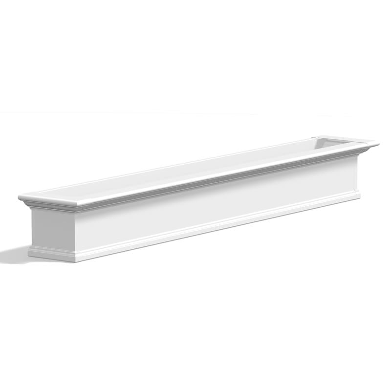 MayneMayne Yorkshire Window Box 7FT White 8827-W 8827-W- BetterPatio.com