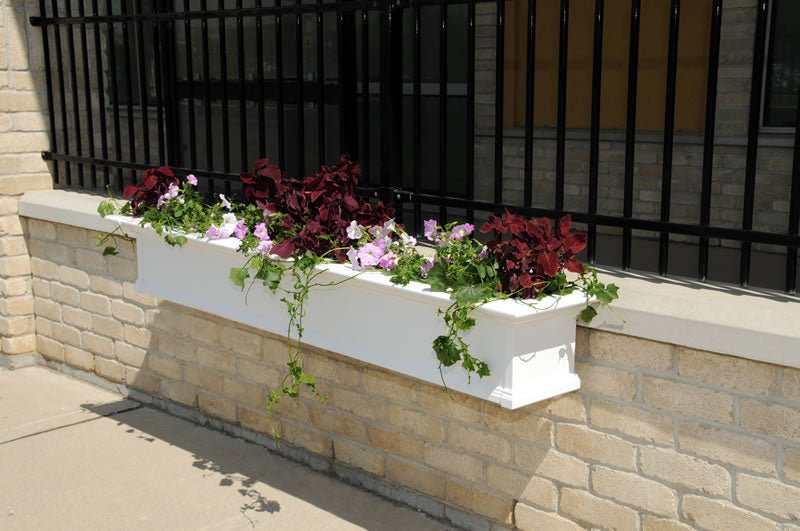 MayneMayne Yorkshire Window Box 7FT White 8827-W 8827-W- BetterPatio.com