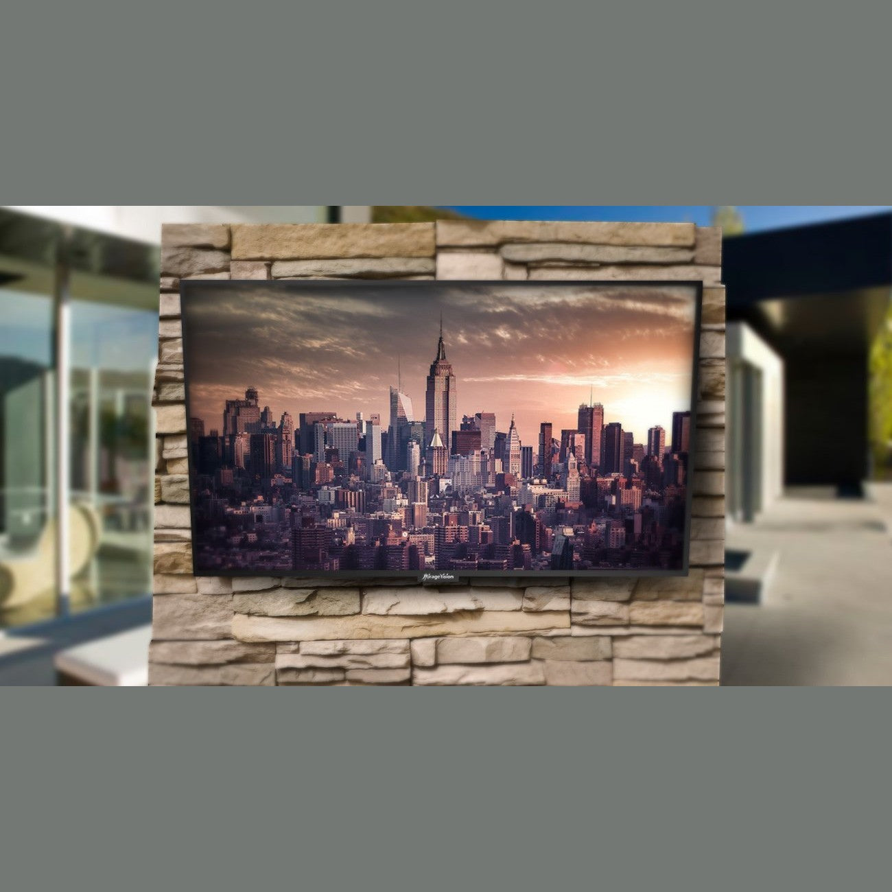 MirageVision TVMirageVision TV Diamond Q 4K 49" Powered by Samsung MV49DQ80T- BetterPatio.com