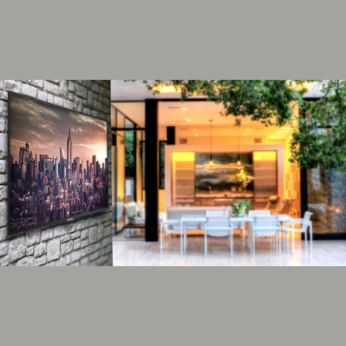 MirageVision TVMirageVision TV Diamond Q 4K 49" Powered by Samsung MV49DQ80T- BetterPatio.com