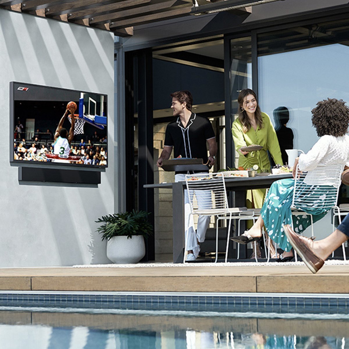 MirageVision TVMirageVision TV Hi-Bright 55" The Terrace Residential by Samsung 55HB-BH55T- BetterPatio.com